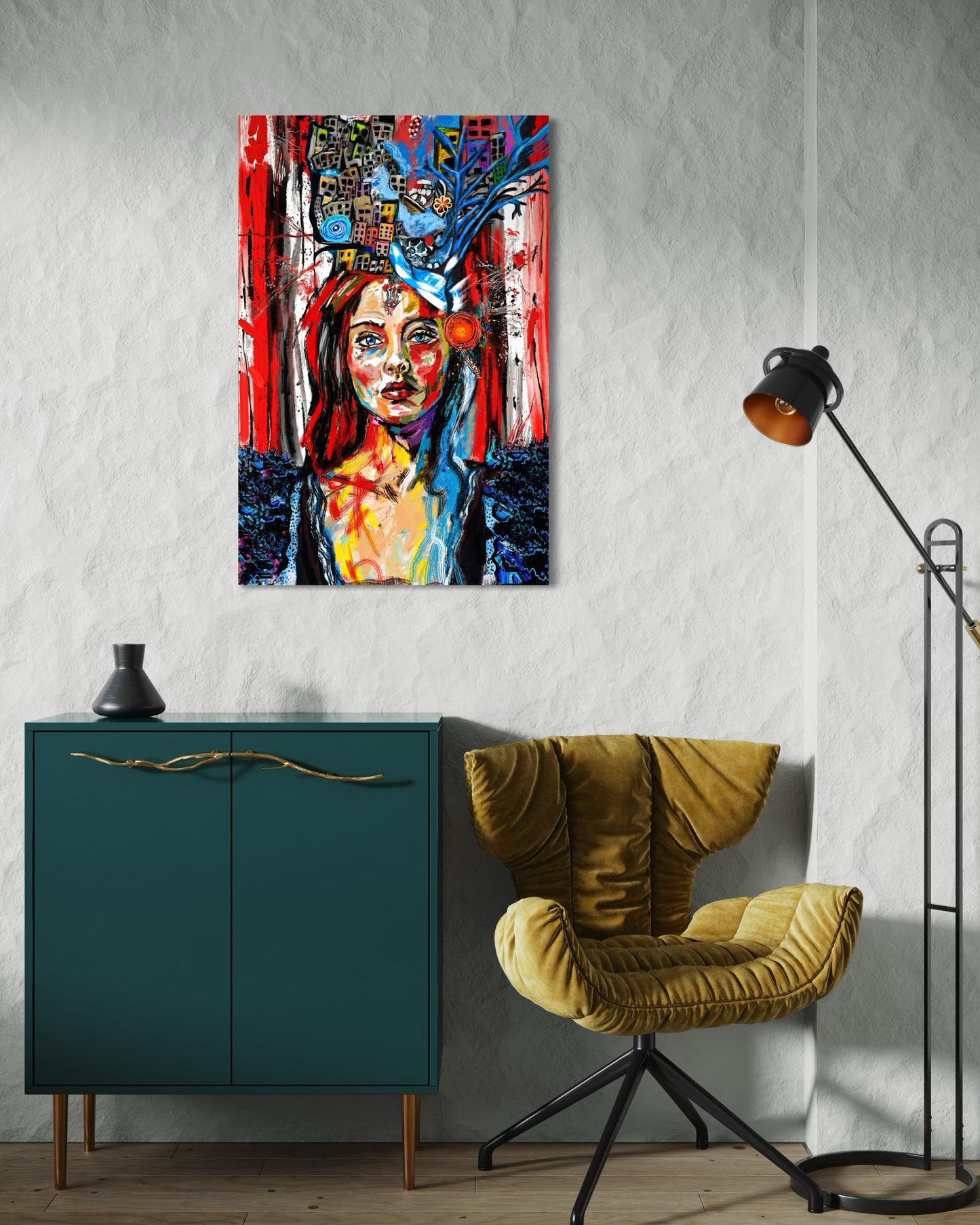 City Crown – Original Digital Artwork – Fine Art Print – Limited Edition – 50x75 cm