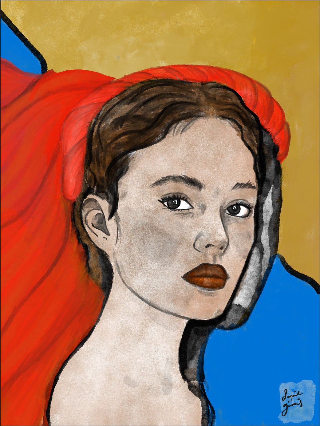 Al Yazmalı- Original Digital Artwork - Fine Art Diasec Print- Limited Edition 75x100cm