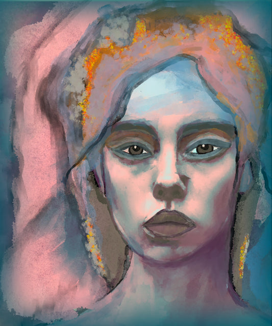 PinkDream - Original Digital Artwork - Fine art Archival Pigment Print- Limited Edition 43x49cm