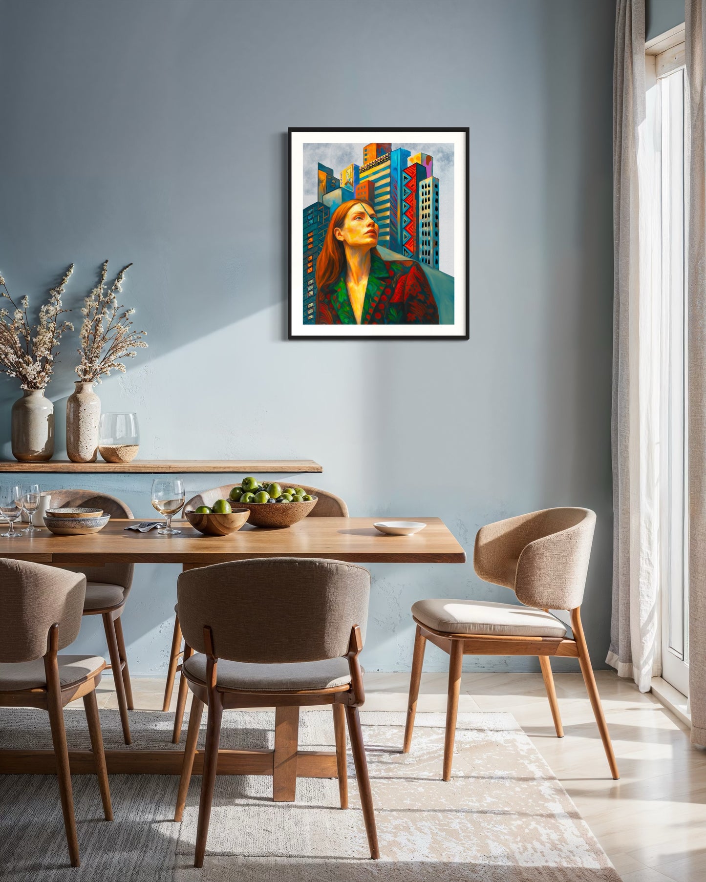 City Lights 2 - Original Digital Artwork - Fine Art Print- Limited Edition 60x72cm