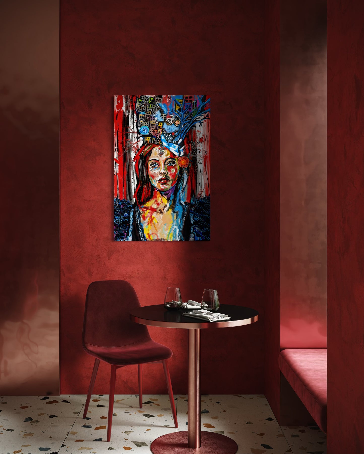 City Crown – Original Digital Artwork – Fine Art Print – Limited Edition – 50x75 cm