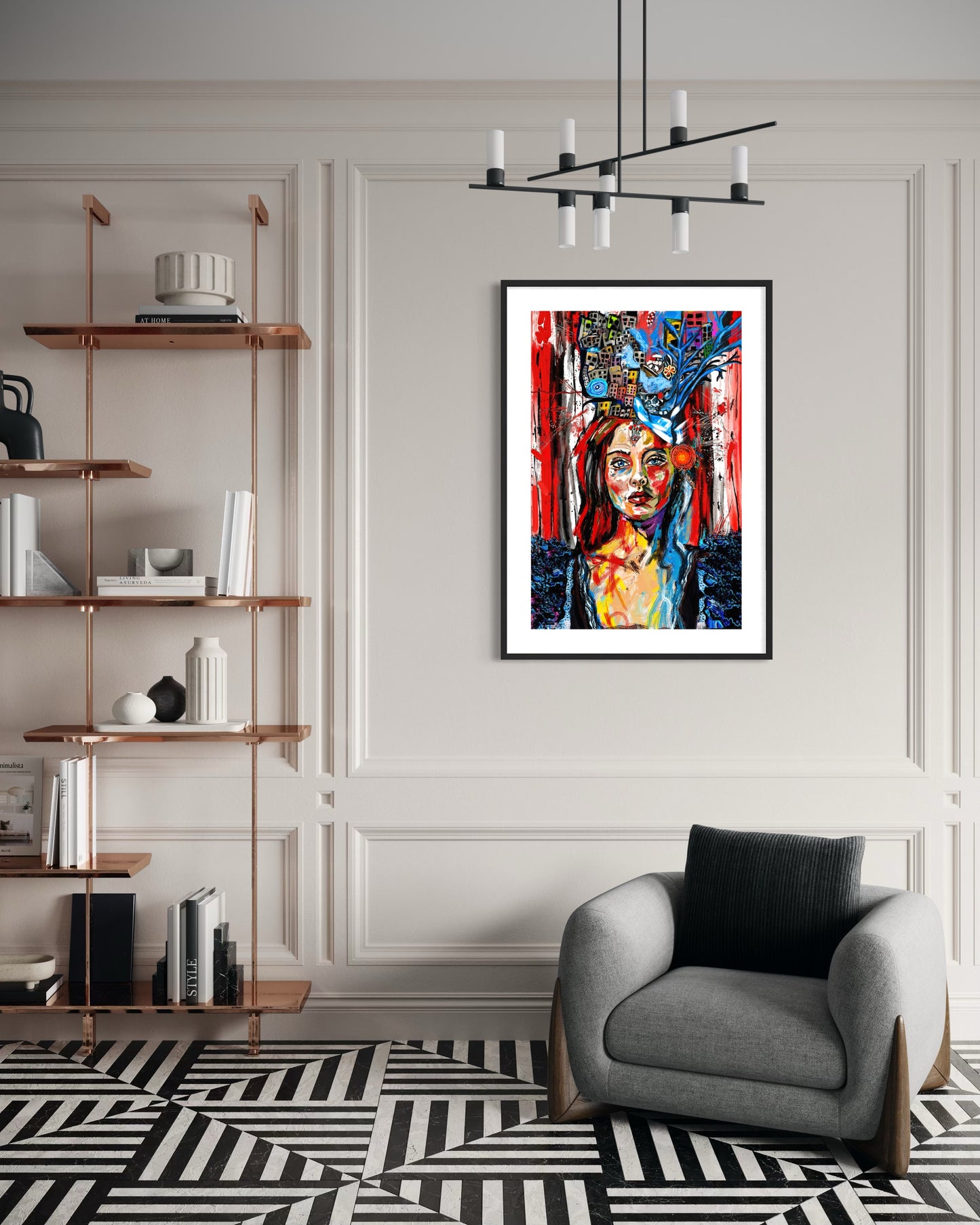 City Crown – Original Digital Artwork – Fine Art Print – Limited Edition – 50x75 cm