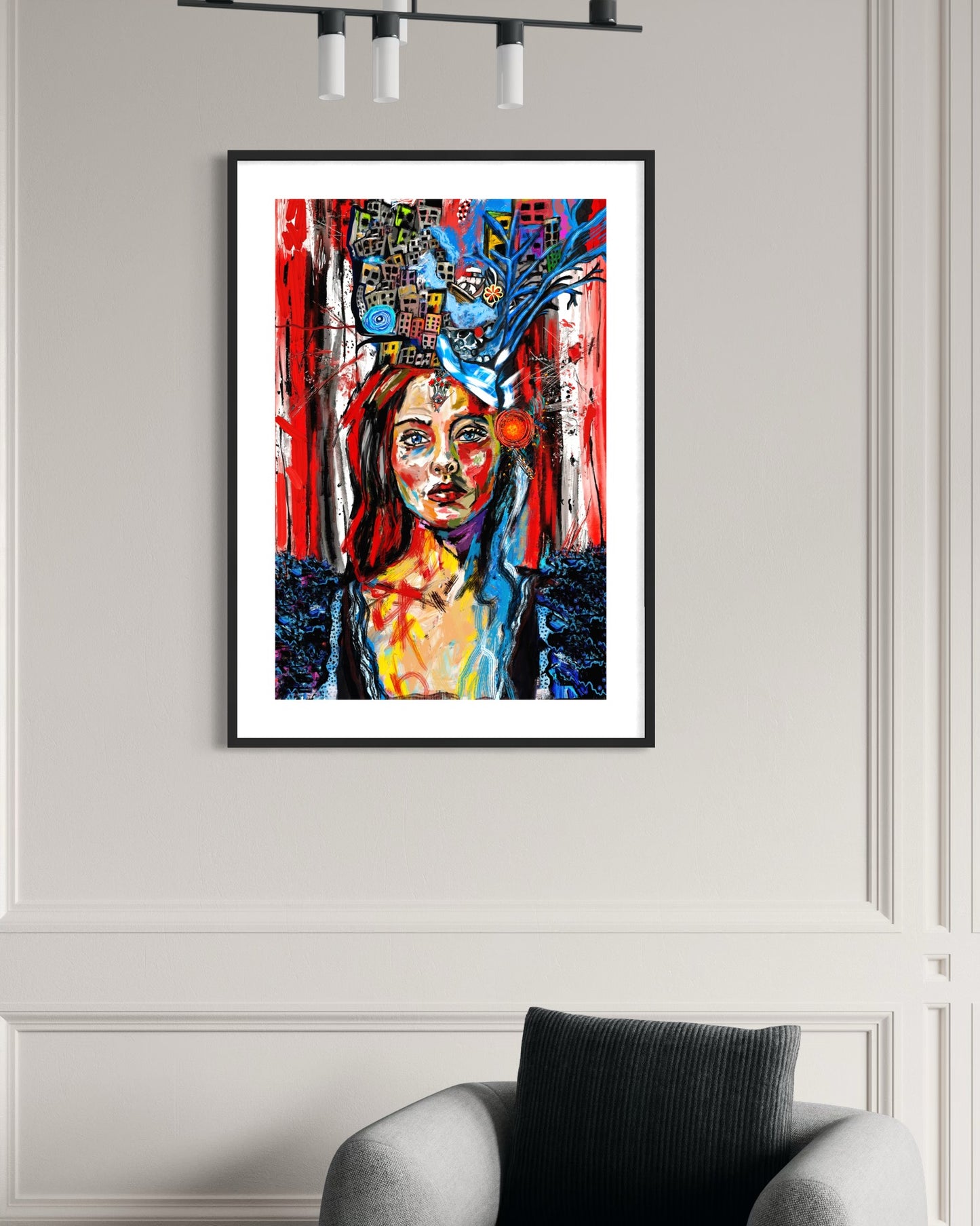 City Crown – Original Digital Artwork – Fine Art Print – Limited Edition – 50x75 cm