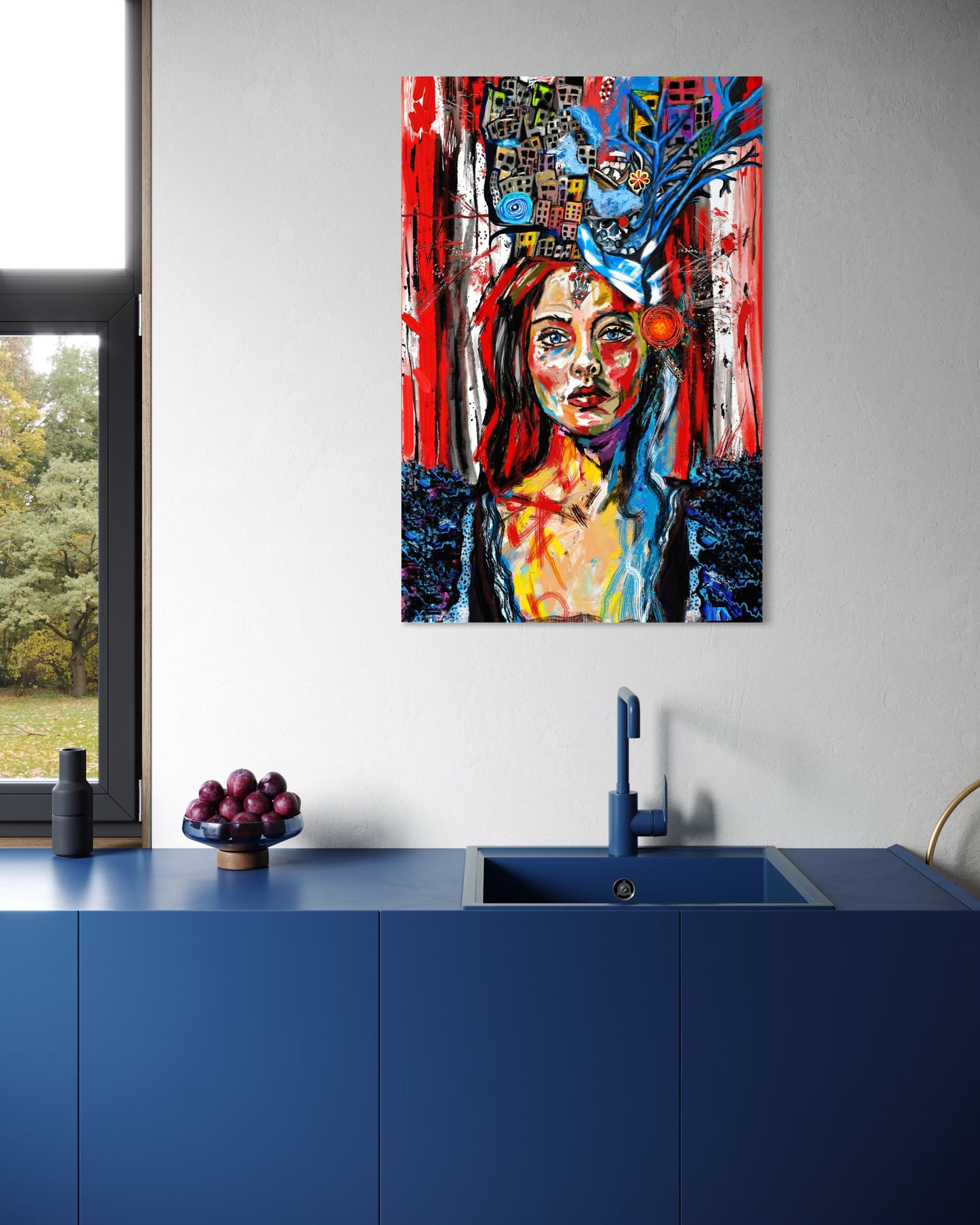 City Crown – Original Digital Artwork – Fine Art Print – Limited Edition – 50x75 cm