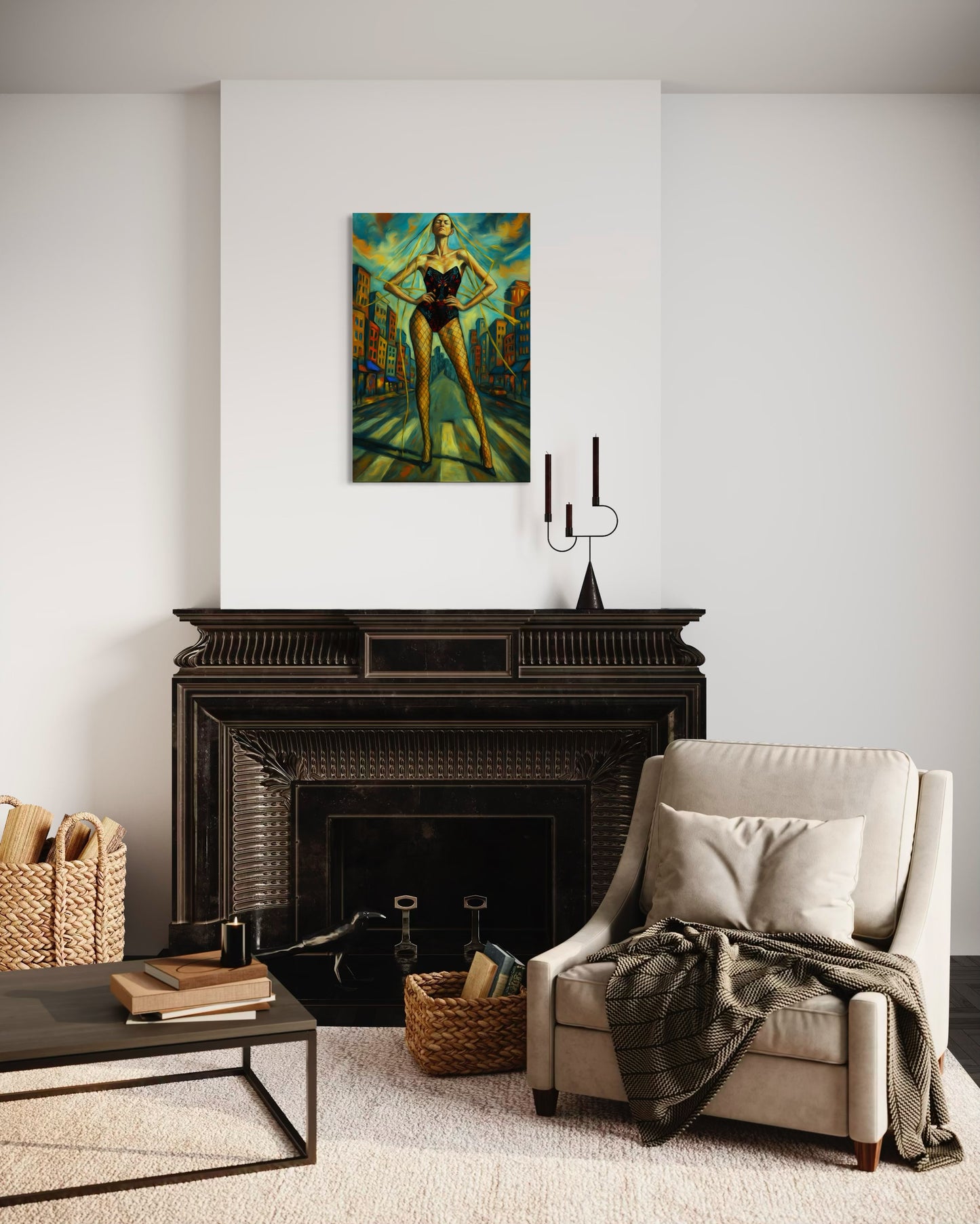 She Rules the Streets – Original Digital Artwork – Fine Art Print – Limited Edition – 60x91 cm